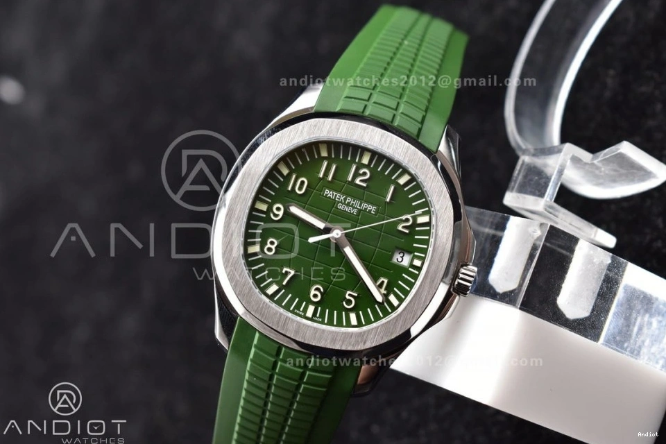5168G Green 1:1 Green ZF SS Rubber Dial On Aquanaut Strap Best Edition 42mm 324CS 0109